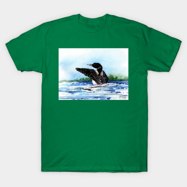 Good Day Loon T-Shirt by Zodiart